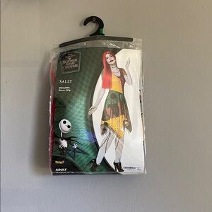 Disney The Nightmare Before Christmas White and Gray Fabric